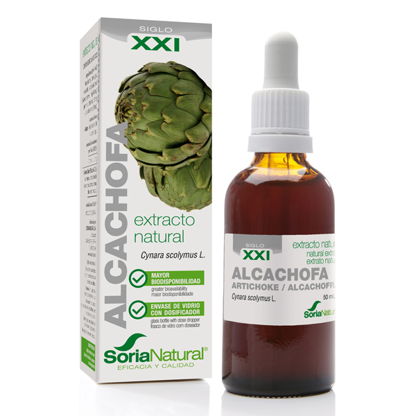 Extracto de ALCACHOFA siglo  XXI (50 ml)